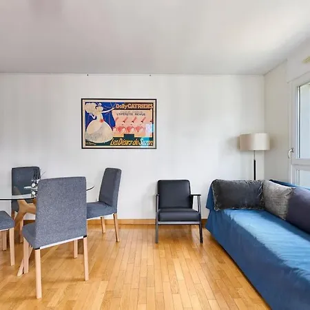 Charme Unique Terrasse & Parking Proche Metro شقة باريس